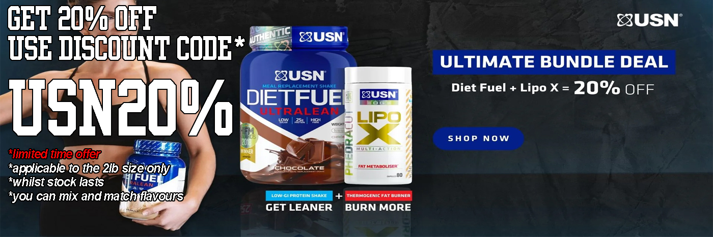 USN Diet Fuel + Fat Burner Bundle