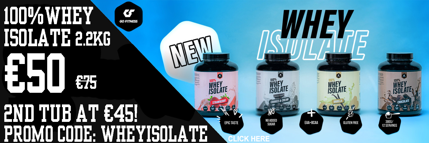 Go Fitness Nutrition Whey Isolate Offer