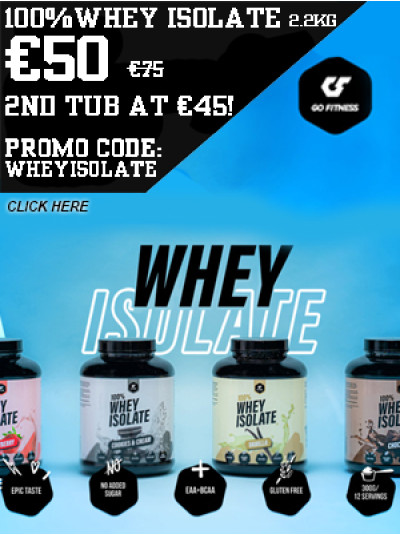 Go Fitness Nutrition Whey Isolate Offer