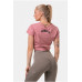 Nebbia> Loose Fit & Sporty Crop Top 583 (M) Pink