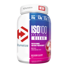 Dymatize > ISO-100 Hydrolized Clear Whey (512g) Berry