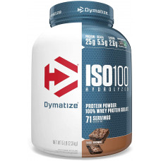 Dymatize > ISO-100 Hydrolised Whey Isolate (2.264kg) Fudge Brownie