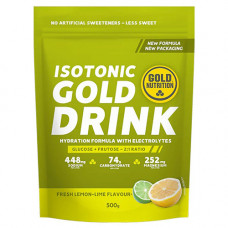 Gold Nutrition > Isotonic & Carbs Gold Drink 500g Lemon-Lime