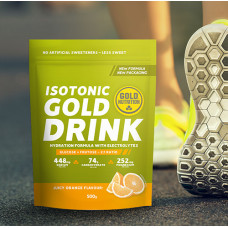 Gold Nutrition > Isotonic & Carbs Gold Drink 500g Orange