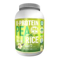 Gold Nutrition > Vegan-Protein Vanilla - 1 KG (Plant) Gold Nutrition > Vegan-Protein Vanilla - 1 KG (Plant)