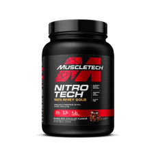 Muscletech > Nitrotech 100% Whey Protein 2lb Double Rich Chocolate