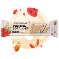 Powerbar > Soft Layer Protein Bar 40g White Chocolate Strawberry