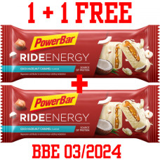 Powerbar > RIDE ENERGY 55g Coco-Hazelnut Caramel (1+1 Free)