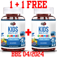 PN > KIDS Multi-Vit (100 gummies) Fruit Punch (1+1 Free)