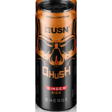 USN > QHUSH Energy Drink 500ML GINGER KICK
