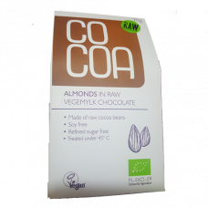 RawCocoa > Bio Almonds in Raw Vegemilk Chocolate 70g