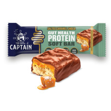 The Gutsy Captain > Gut Health Protein Bar 50g Salted Caramel Choco