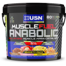 USN > Muscle Fuel Anabolic 4kg Variety - Choc/Straw/Banana/CaramelPeanut